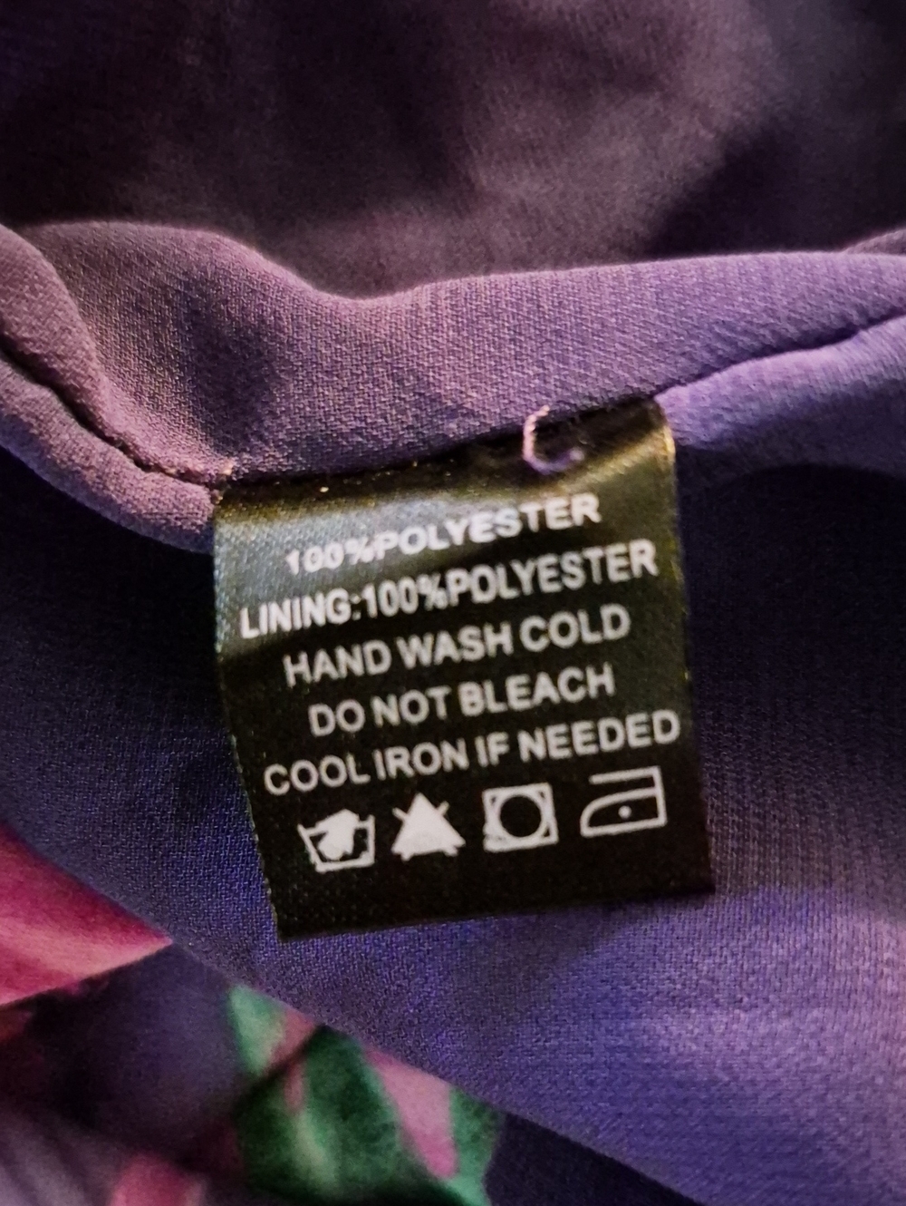 Buddy Love NWT Violet Hawaiian Nights Purple Halter Maxi Dress Small - Picture 7 of 7